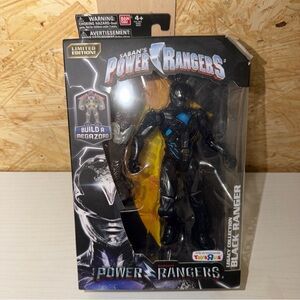Power Ranger Black and Blue Action Figure - Limited Edition Packaging